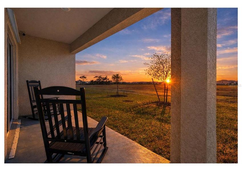 Exterior details and patio area of a home in , Wesley Chapel (Image 4). Exterior details and patio area of a home in , Wesley Chapel (Image 4).