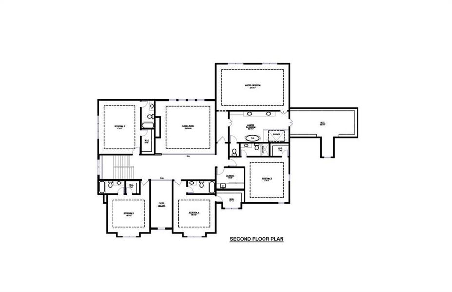 2D floor plan layout of this home in , Alpharetta, GA (Image 4).