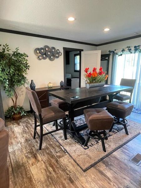 Furnished interior view inside a new home in , Walterboro (Image 6).