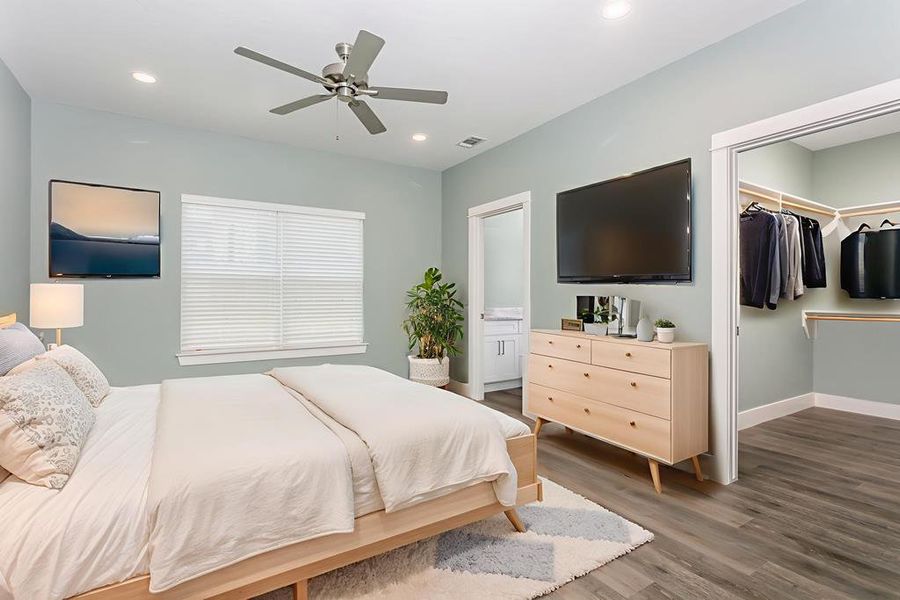 Furnished interior view inside a new home in , Fredericksburg (Image 11). Furnished interior view inside a new home in , Fredericksburg (Image 11).