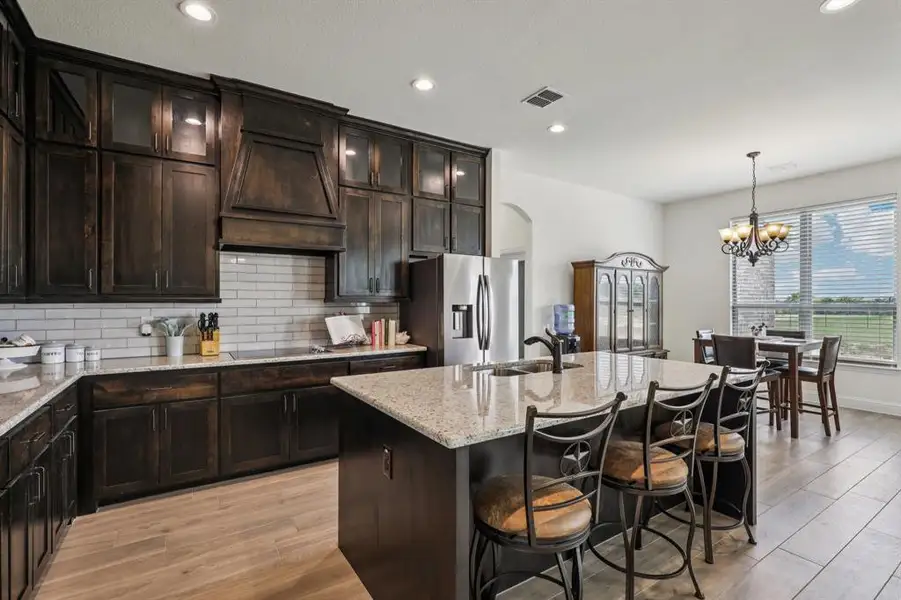 Furnished interior view inside a new home in , Waxahachie (Image 16).
