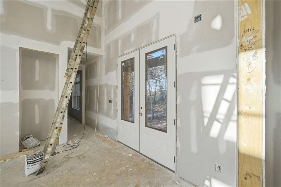 In-progress construction of a new home in , Ranger, GA (Image 23).