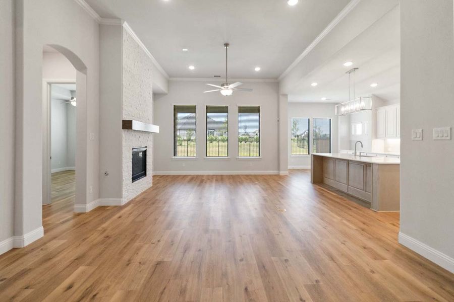 Spacious, unfurnished interior of a new home in Clearview Ranch, Royse City (Image 18). Spacious, unfurnished interior of a new home in Clearview Ranch, Royse City (Image 18).