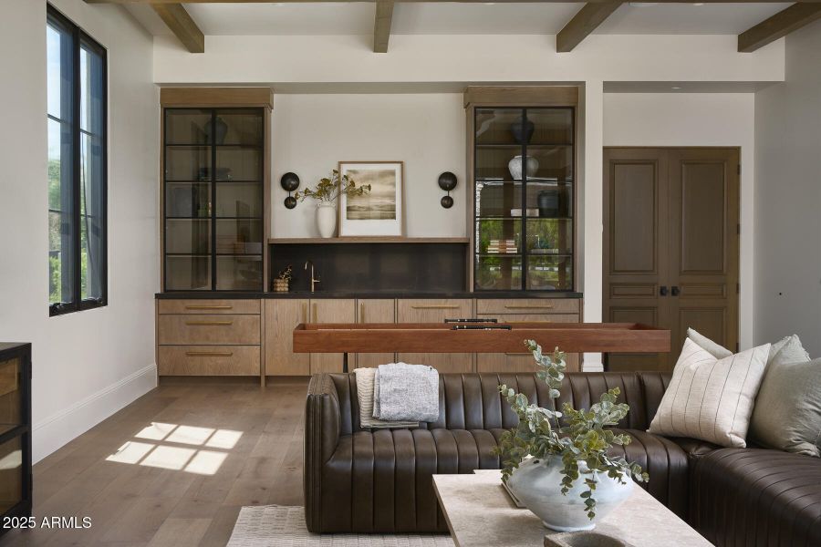 Game Room and Wet Bar