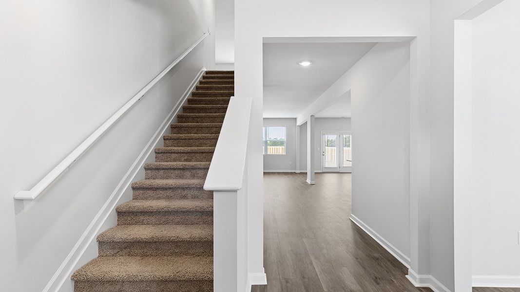Spacious, unfurnished interior of a new home in Highland Hills, Graniteville (Image 10). Spacious, unfurnished interior of a new home in Highland Hills, Graniteville (Image 10).
