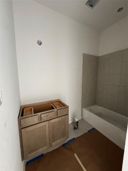 In-progress construction of a new home in Bridgeland 45', 50', 70', Cypress, TX (Image 5). In-progress construction of a new home in Bridgeland 45', 50', 70', Cypress, TX (Image 5).