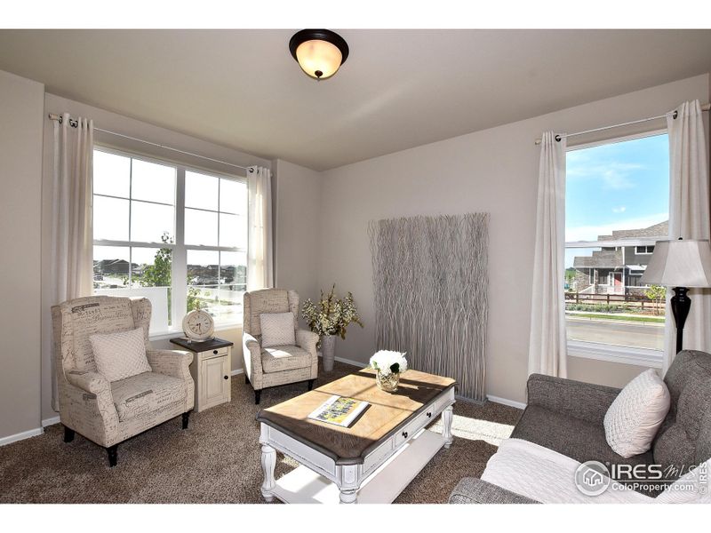Furnished interior view inside a new home in Southridge, Johnstown (Image 8).
