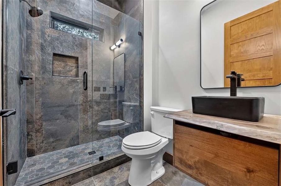 Furnished interior view inside a new home in , Ellijay (Image 6).