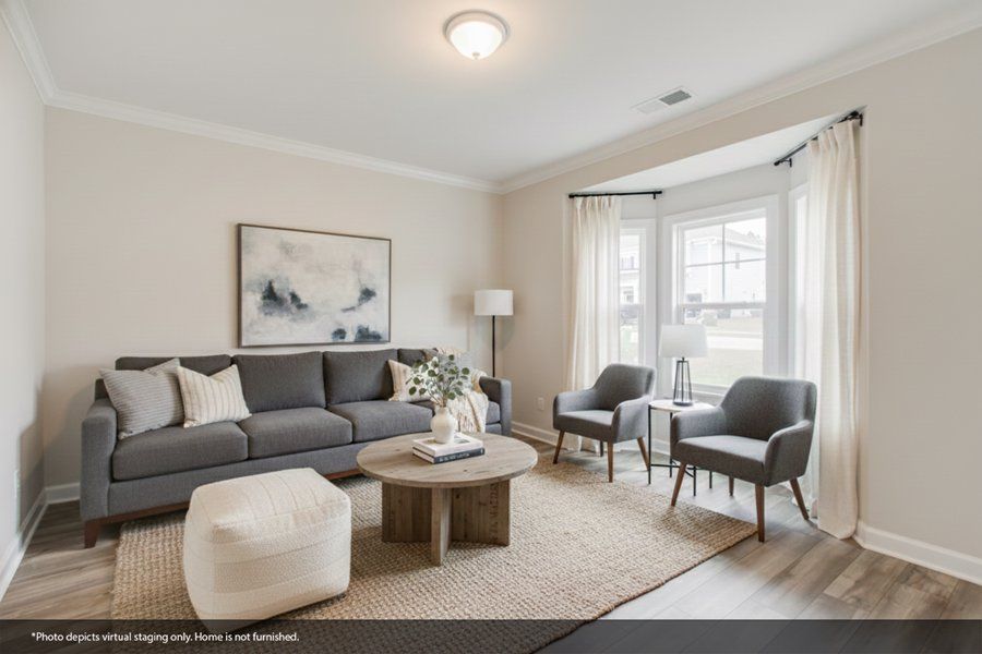 Furnished interior view inside a new home in Palmetto Shores, Chapin (Image 11).