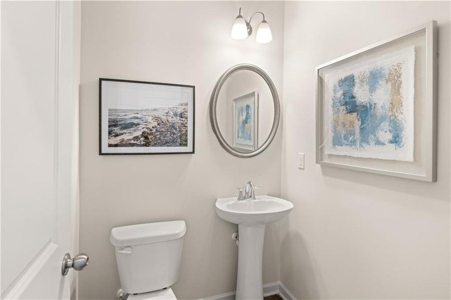 Furnished interior view inside a new home in The Collection at Walden Park, Jonesboro (Image 33).