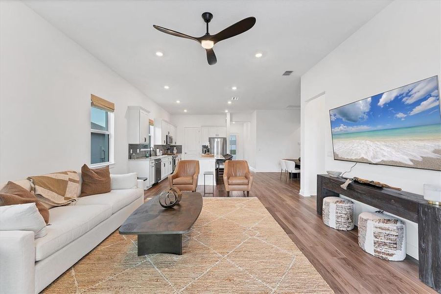 Furnished interior view inside a new home in , Parrish (Image 37).