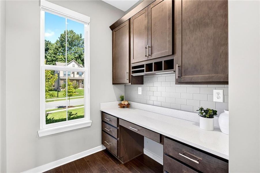 Furnished interior view inside a new home in The Reserve At Liberty Park, Braselton (Image 9).