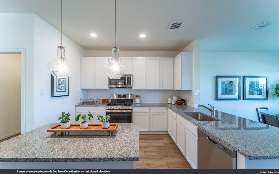 Furnished interior view inside a new home in Willow View, Converse (Image 11).