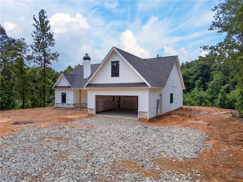 In-progress construction of a new home in , Silver Creek, GA (Image 35).