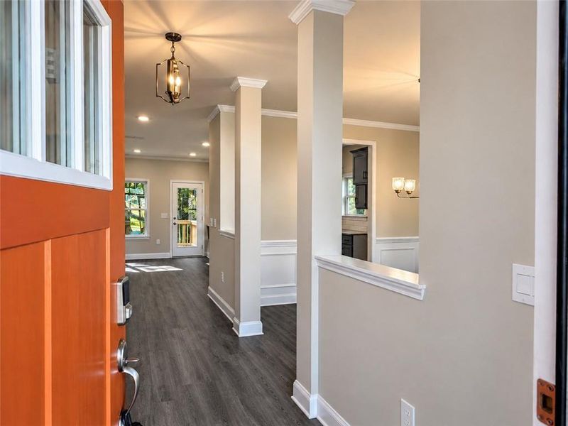 Spacious, unfurnished interior of a new home in Magnolia Villas, Cornelia (Image 17).