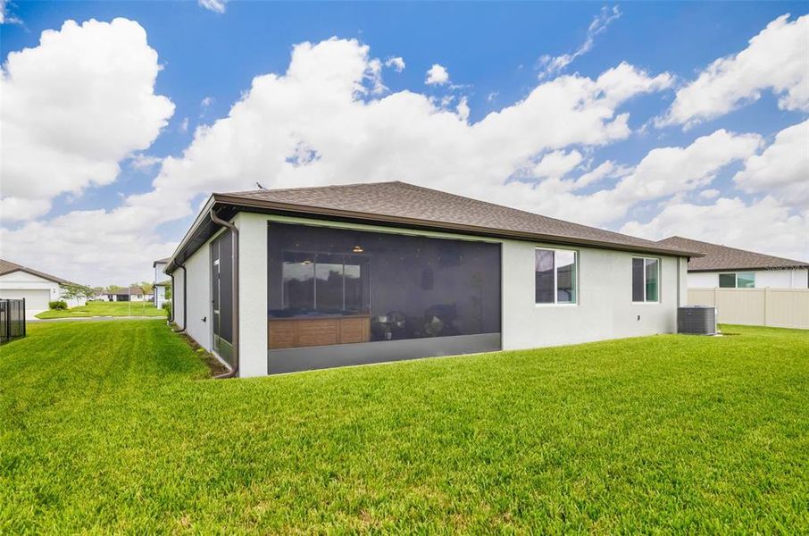 Exterior details and patio area of a home in , Parrish (Image 25).