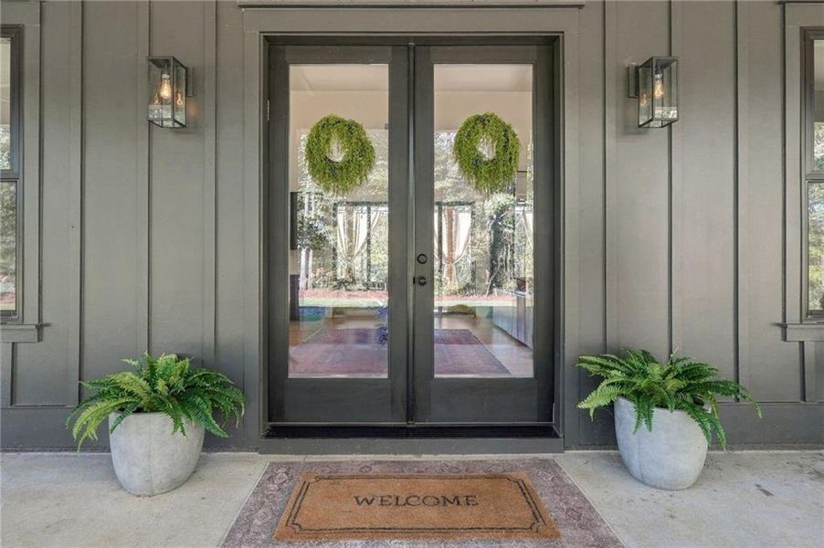Exterior details and patio area of a home in , Cartersville (Image 3).