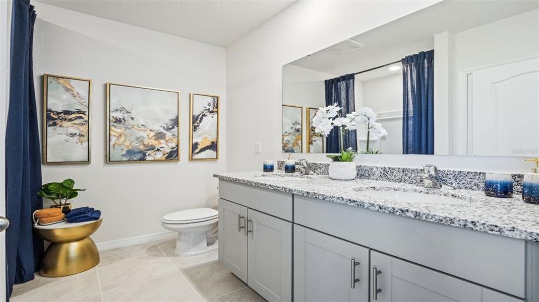 Furnished interior view inside a new home in Rivers Edge, Edgewater (Image 9). Furnished interior view inside a new home in Rivers Edge, Edgewater (Image 9).