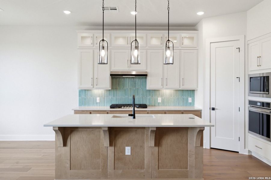 Furnished interior view inside a new home in VIDA, San Antonio (Image 6).