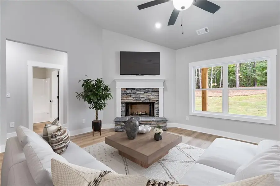 Furnished interior view inside a new home in , Taylorsville (Image 4).