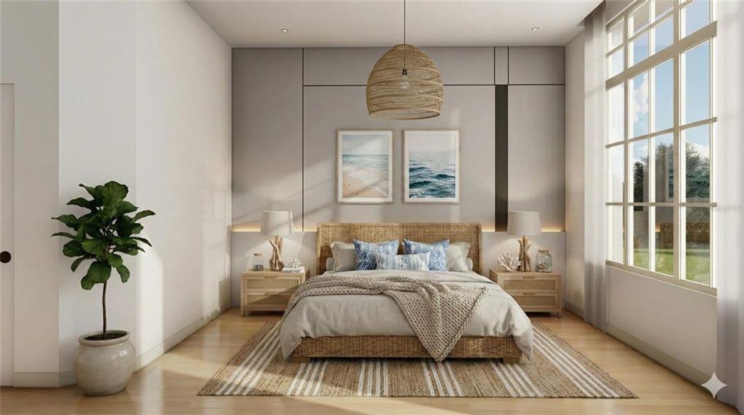 Furnished interior view inside a new home in , Sarasota (Image 3).