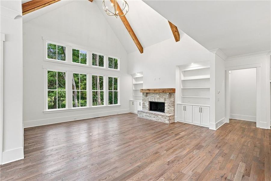 Spacious, unfurnished interior of a new home in Malone's Pond, Ball Ground (Image 25).