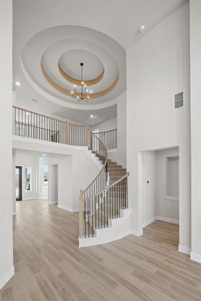 Spacious, unfurnished interior of a new home in Lariat, Liberty Hill (Image 16). Spacious, unfurnished interior of a new home in Lariat, Liberty Hill (Image 16).