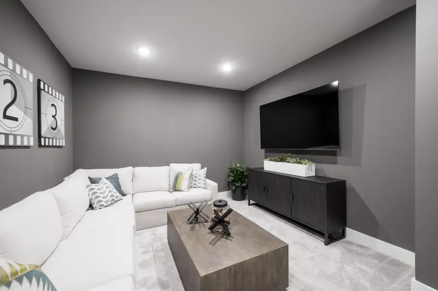 Furnished interior view inside a new home in Sienna 60’, Missouri City (Image 37). Furnished interior view inside a new home in Sienna 60’, Missouri City (Image 37).