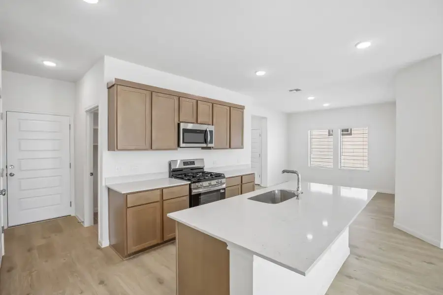 Furnished interior view inside a new home in Trinity Ranch, Elgin (Image 9).