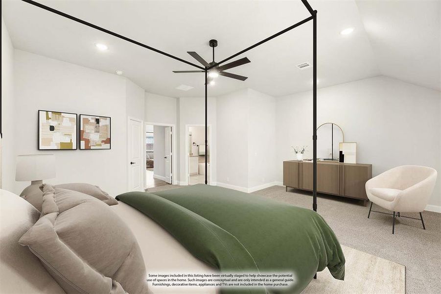 Furnished interior view inside a new home in Maplewood, Glenn Heights (Image 16).