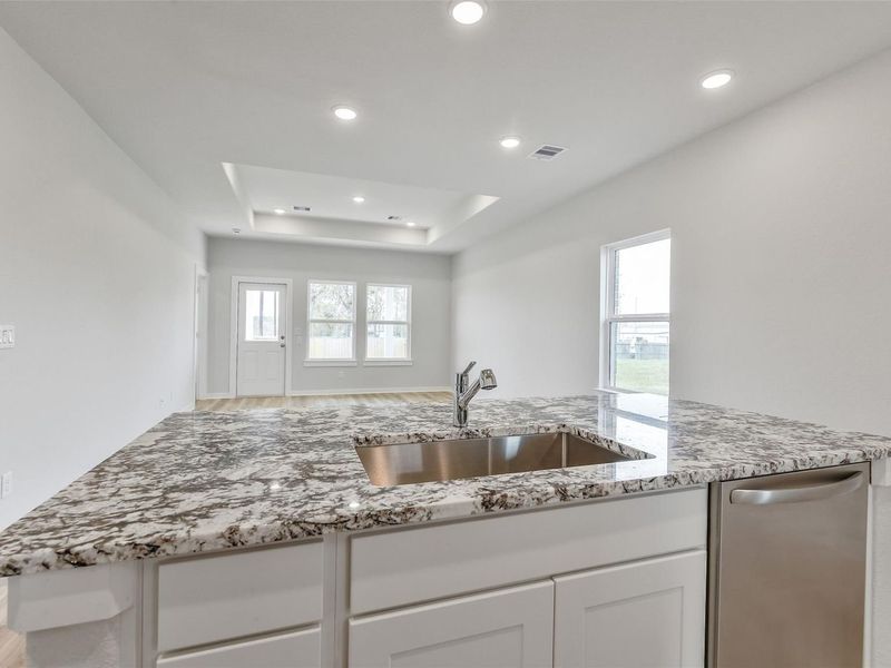 Close-up of interior finishes inside a home in Windmill Estates, Magnolia (Image 11).
