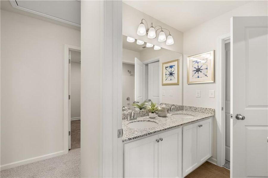 Furnished interior view inside a new home in Alcovy Village, Lawrenceville (Image 49).
