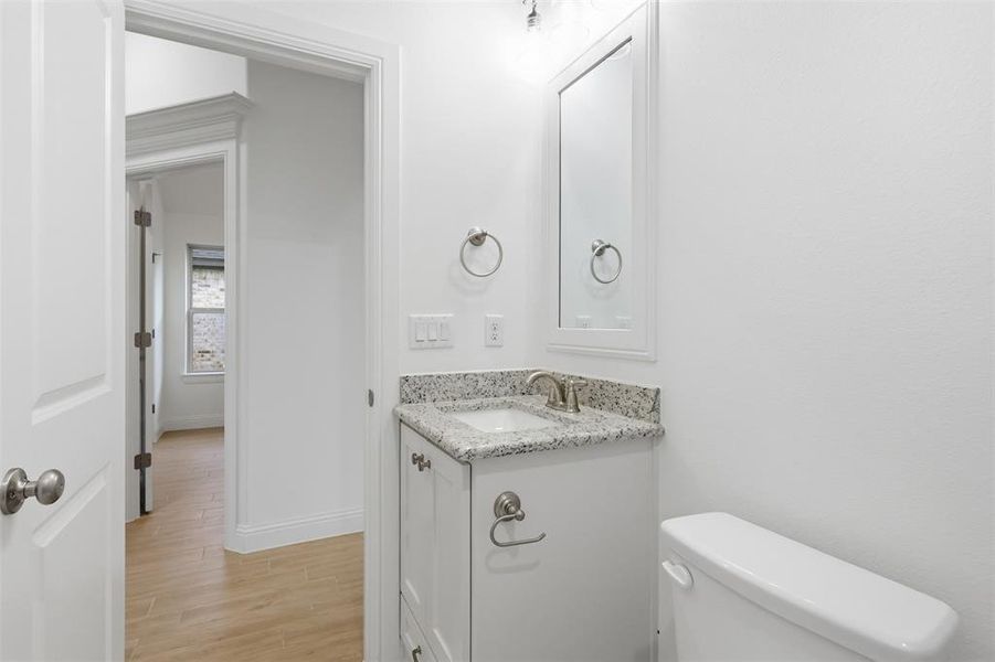 Furnished interior view inside a new home in , Tolar (Image 8).