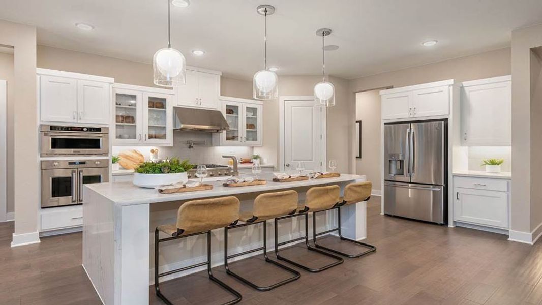 Representative furnished interior of a home built from the Bonita by Taylor Morrison in Avalon at Friendswood, Friendswood (Image 8).