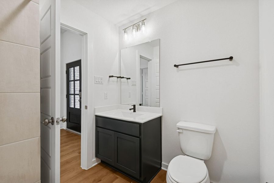 Furnished interior view inside a new home in Ambrose, La Marque (Image 9).