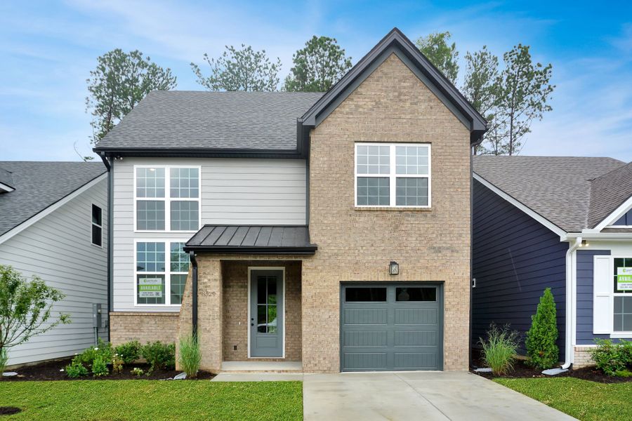 Front exterior of a new home in Givens Park, Chattanooga, TN, highlighting curb appeal (Image 29).