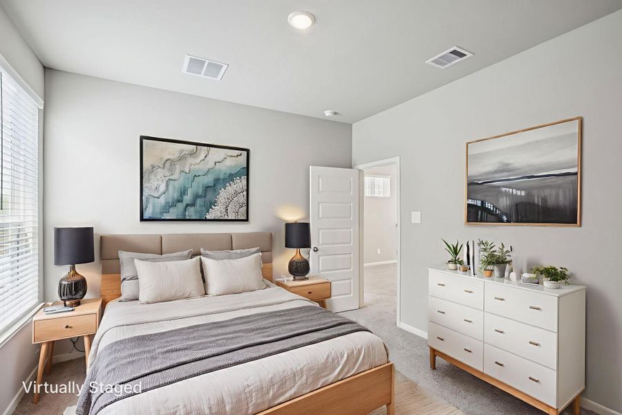 Furnished interior view inside a new home in Kemah Crossing - Luxe Series, Kemah (Image 6). Furnished interior view inside a new home in Kemah Crossing - Luxe Series, Kemah (Image 6).