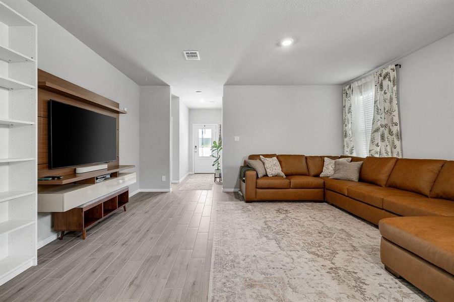 Furnished interior view inside a new home in The Overlook, Fort Worth (Image 15).
