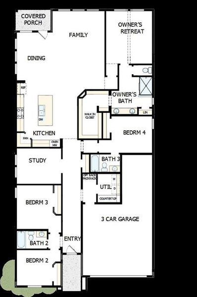 View of home floor plan
