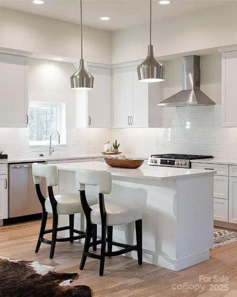 Furnished interior view inside a new home in , Asheville (Image 17).