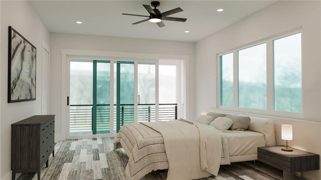 Furnished interior view inside a new home in , Englewood (Image 3).