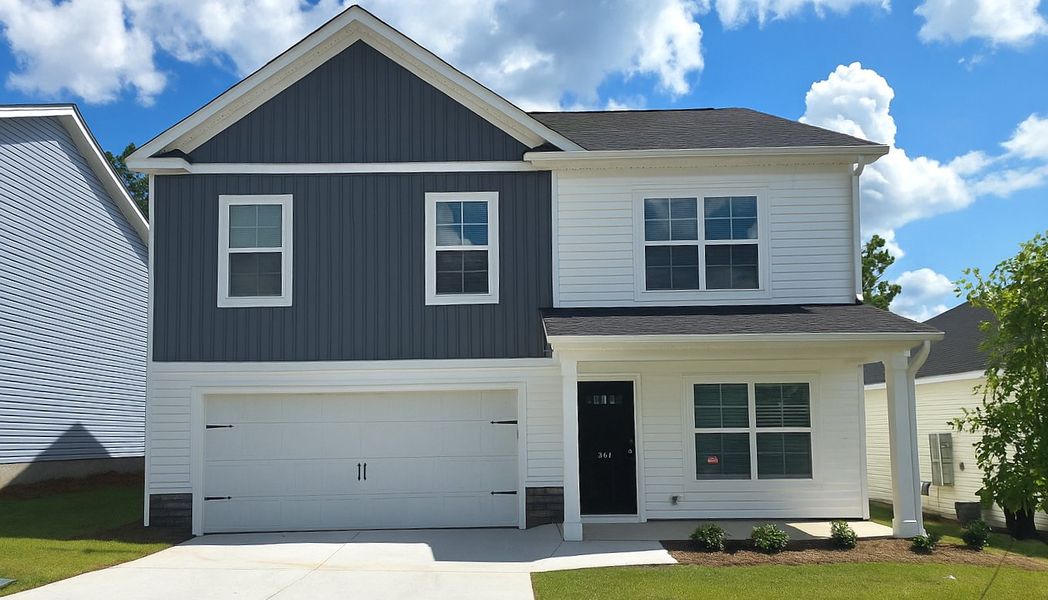 Representative exterior photo of a completed home built from the Loblolly L by McGuinn Homes in Pine Street, Yemassee, SC (Image 2).
