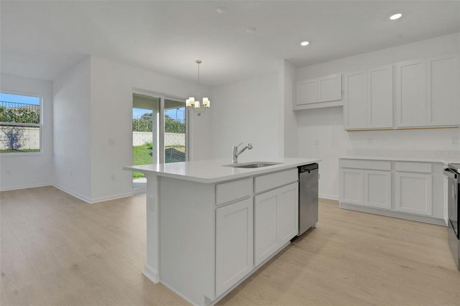 Furnished interior view inside a new home in Seaport Village, Tavares (Image 7).