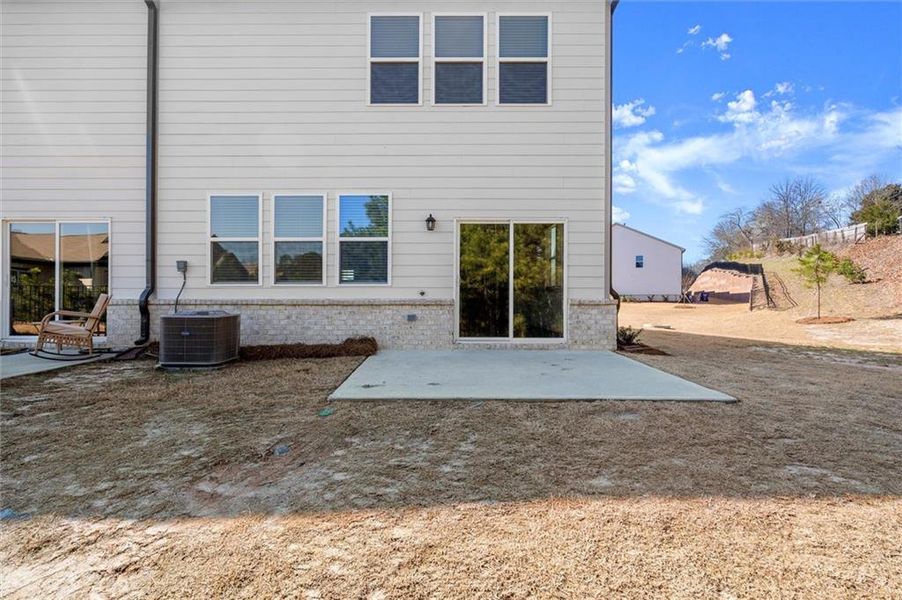 Exterior details and patio area of a home in Residences at Gateway, Bethlehem (Image 24).