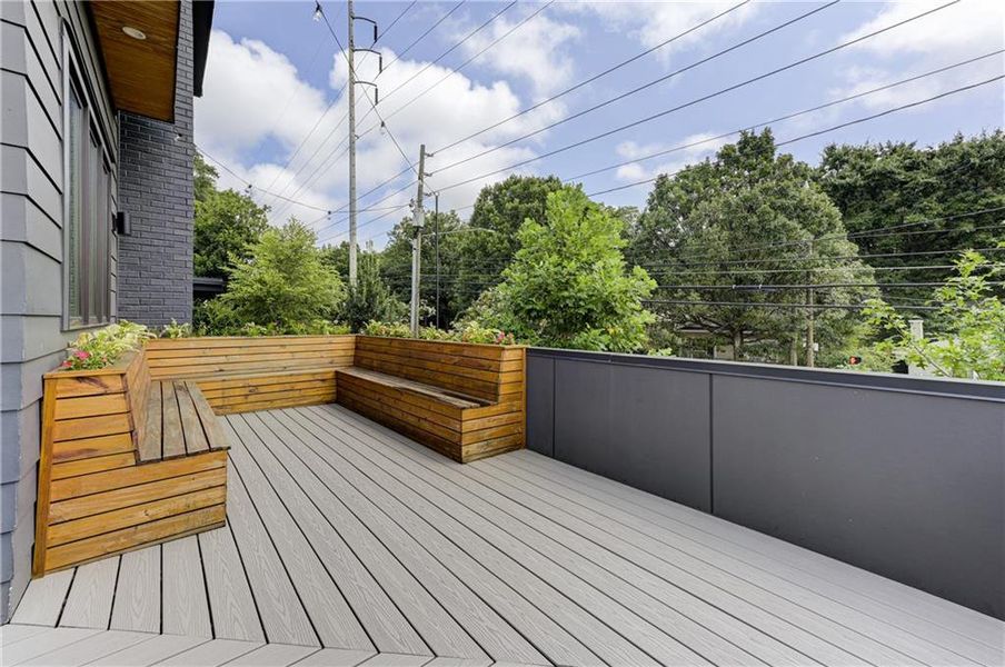Exterior details and patio area of a home in , Atlanta (Image 25). Exterior details and patio area of a home in , Atlanta (Image 25).