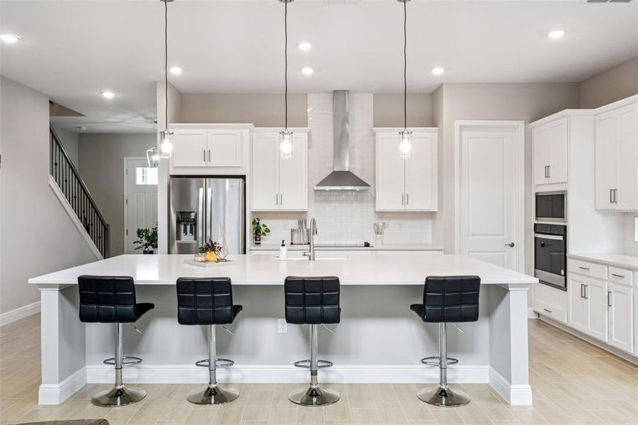 Furnished interior view inside a new home in Weslyn Park at Sunbridge, St. Cloud (Image 10).