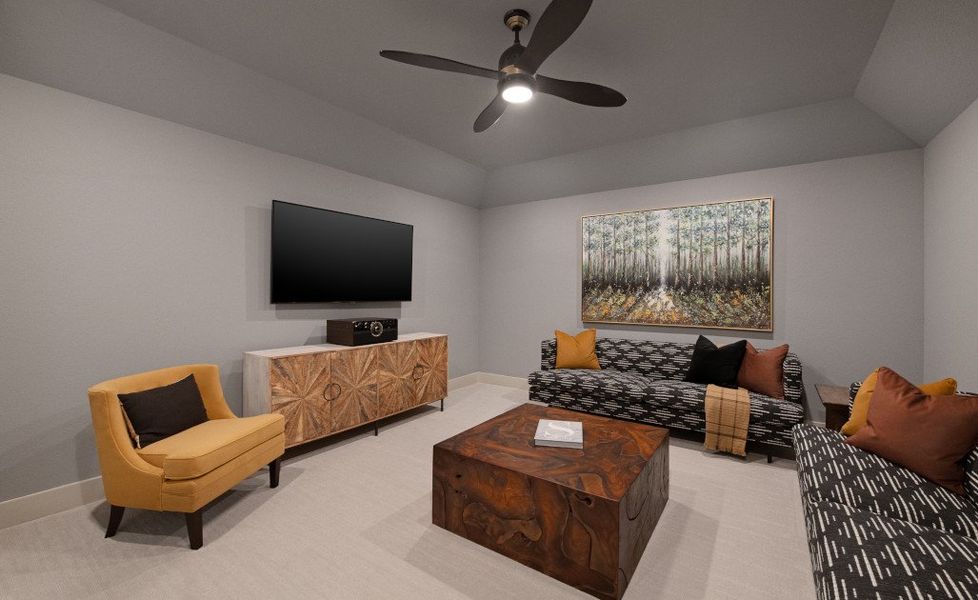 Representative furnished interior of a home built from the Westlake by Ashton Woods in The Trails at Carmel, Pflugerville (Image 14).