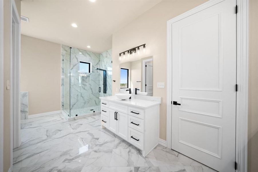 Furnished interior view inside a new home in , Midlothian (Image 8).