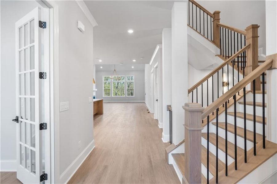 Spacious, unfurnished interior of a new home in Waterside Single Family, Peachtree Corners (Image 21).