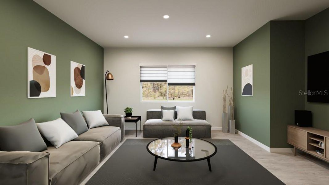 Furnished interior view inside a new home in , Myakka City (Image 8). Furnished interior view inside a new home in , Myakka City (Image 8).